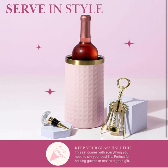 Pink Paris Hilton Wine Cooler - Picture 3 of 4